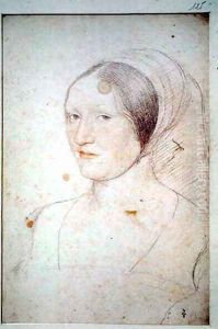 Portrait of Lady, 1520 by (studio of) Clouet