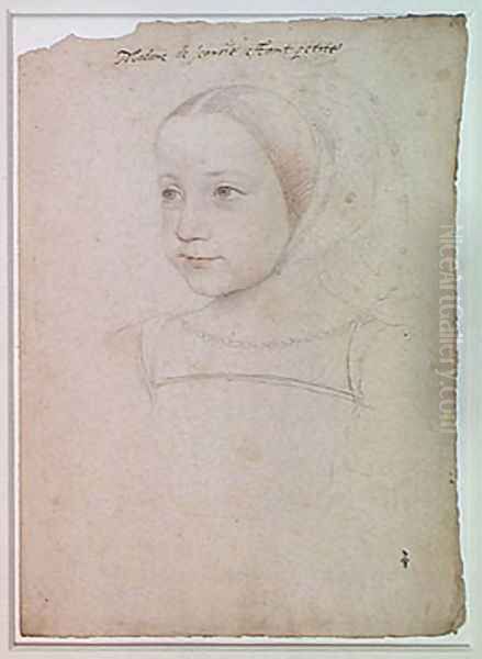 Portrait of Marguerite de France (1523-74) as a Child, c.1527-28 - view 1