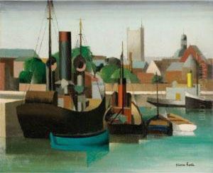 Port De Dieppe by Pierre Hode