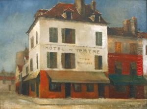 Hotel Du Tertre, Montmartre by Pierre Hode