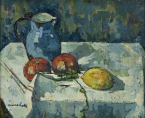 Nature Morte A La Cruche by Pierre Hode