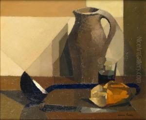Nature Morte Au Pichet Et A La Louche by Pierre Hode