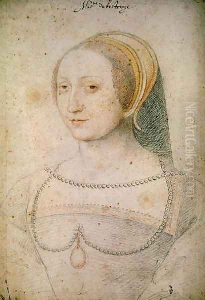 Marie de Langeac (1508-88) c.1540 - view 1