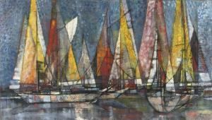 Yachts In A Harbour