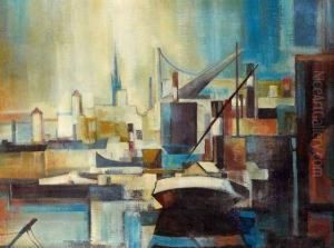 Le Port De Rouen by Pierre Hode