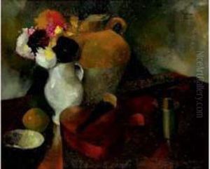 Nature Morte Au Violon by Pierre Hode