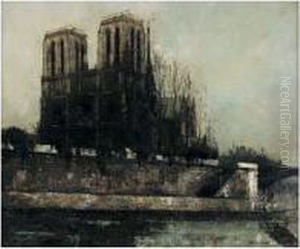 Paris, Notre-dame Vue Des Quais - view 1
