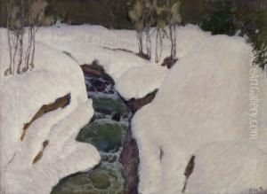 Landschaft Im Berner Oberland by Ernst I Hodel