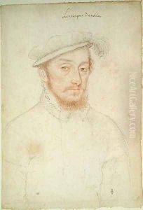 Louis de Sainte-Maure (1520-72) Marquis de Nesles, c. 1555 by (studio of) Clouet