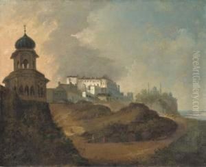 View Of The Palace Of Nawab Asaf-ud-daulah At Lucknow