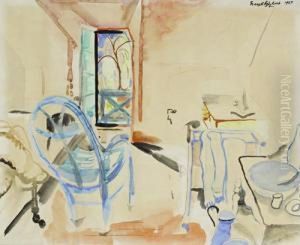 Interior Scene by Frances Mary Hodgkins