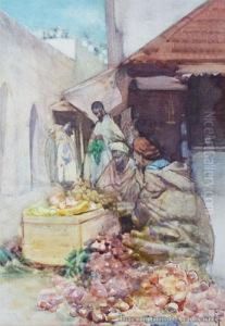 The Onion Seller, Tangier by Frances Mary Hodgkins