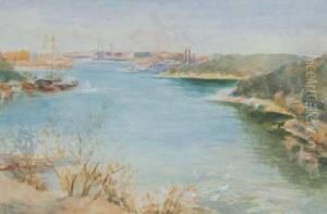 Dunedin Harbour by Frances Mary Hodgkins