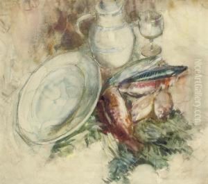 Still Life With Fish by Frances Mary Hodgkins