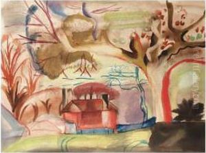 Farmlands by Frances Mary Hodgkins
