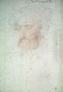 Jacques de Clermont (1480-1550) Baron de Dampierre, c.1535 by (studio of) Clouet