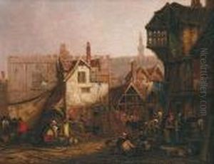 The Debris Of The Old Fish Market, Norwich by David Hodgson