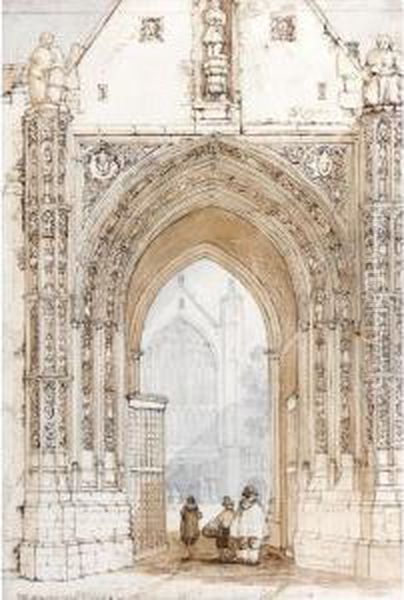 A Group Of Drawings Of Norwich - view 1
