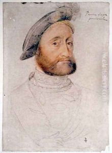 Robert de Pommereuil (c.1490-1543) c.1533 by (studio of) Clouet