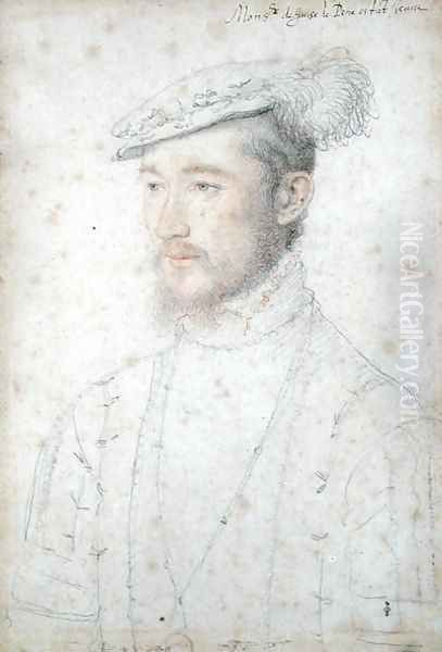 Portrait of Francois of Lorraine (1520-63) 2nd Duke of Guise, c.1550 - view 1