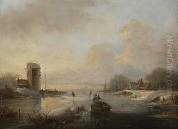 Hollandische
Winterlandschaft. - view 1