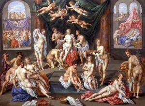 The Story of Cupid and Psyche by Hendrick De Clerck