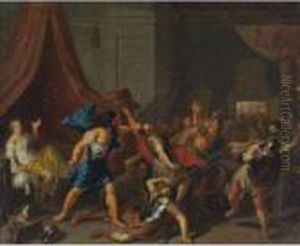 Samson And Deliah by Gerard Hoet