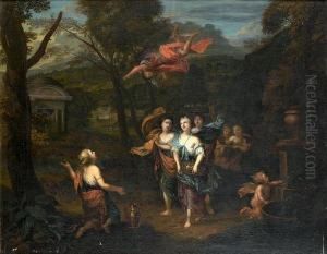 Mercury Guiding Psyche by Gerard Hoet