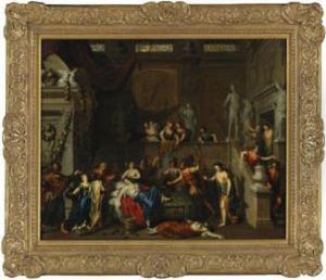 The Death Of Cleopatra by Gerard Hoet