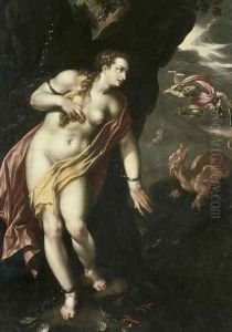 Perseus and Andromeda, c.1600 by Hendrick De Clerck