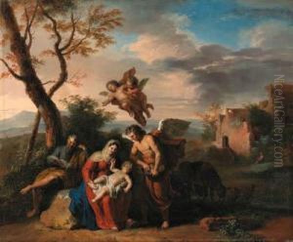 The Rest On The Flight Into Egypt - view 1