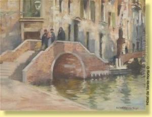 Promenade A Venise by Emile Hoeterickx