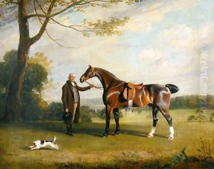 The Earl of Shrewsbury's Groom Holding a Hunter, c.1800 by Henry Bernard Chalon