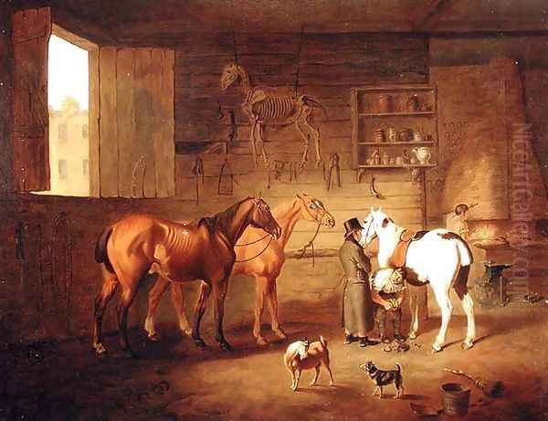 The Blacksmith's Shop, c.1810-20 - view 1