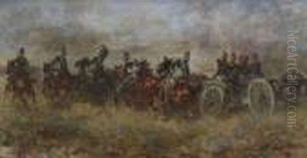 Bayerische Reiterei Im
Angriff. - view 1