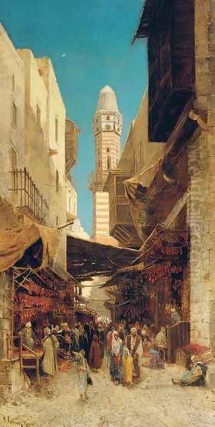 A market in Cairo - view 1