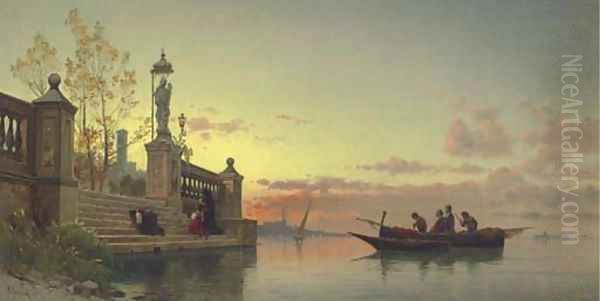 Prayers at Dawn, Venice - view 1