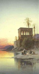 The Kiosk of Trajan, Philae on the Nile