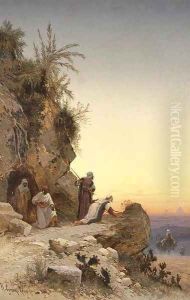 The ambush by Hermann David Solomon Corrodi