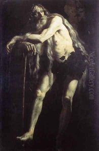 St Onophrius by Giovanni Battista Caracciolo