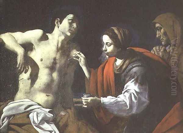 St. Sebastian Nursed by St. Irene - view 1