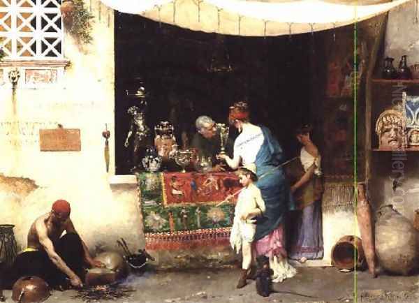 At the Antiquarian, 1880 - view 1