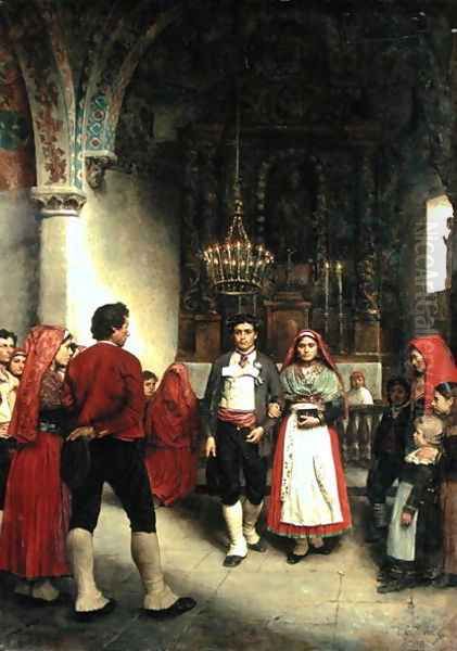 A Wedding at Laruns, 1881 - view 1