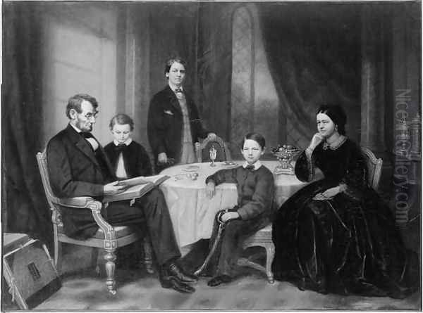 The Lincoln Family, c.1865 - view 1
