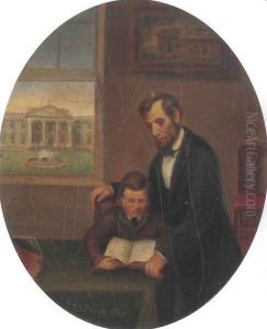 Lincoln And Tad 1873 74