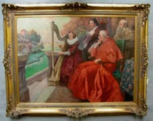 Scena Di Genere Con Cardinale by Rudolf Alfred Hoger
