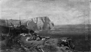 Kustenlandschaft. by Charles Hoguet