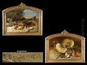 Stilleben Mit Hummer, Krebsen Und Muscheln by Charles Hoguet