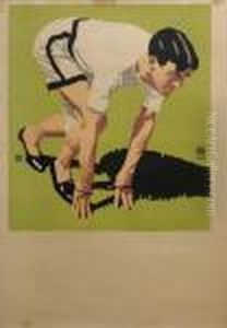 Plakat Fur Eine Leichtathletikveranstaltung by Ludwig Hohlwein