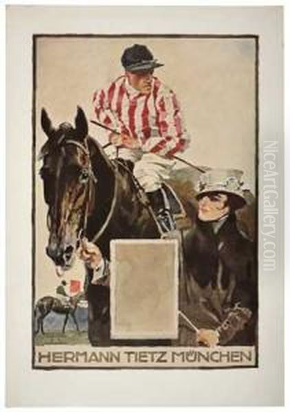 Hermann Tietz. 1917. Two Window Cards. - view 1